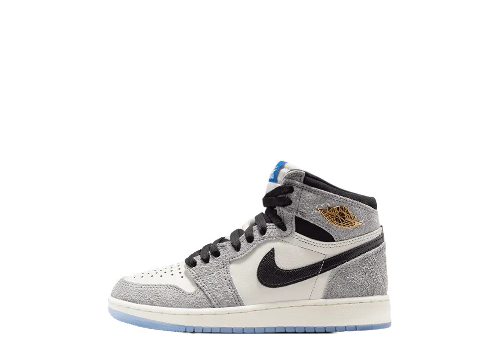 ナイキ TD ジョーダン1 レトロ ハイ OG "クールグレー/セイル" (キッズ)
