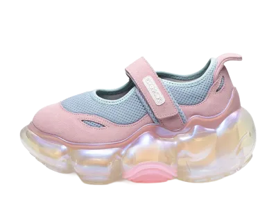 grounds Women's MOOPIE MARY JANE "Sky Pink/Clear Aurora"
