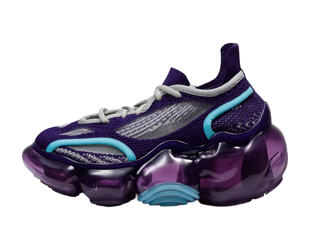 grounds MOOPIE KNIT ON KNIT "Purple"