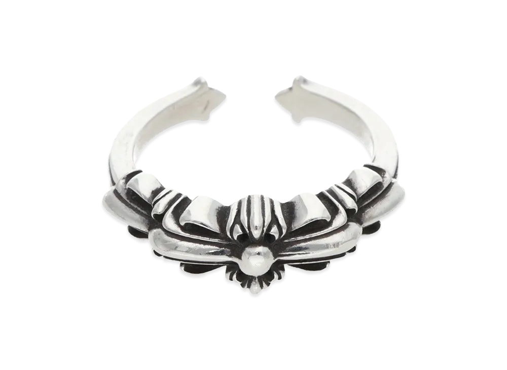 Chrome Hearts Baby Classic Double Floral Ring "Silver"