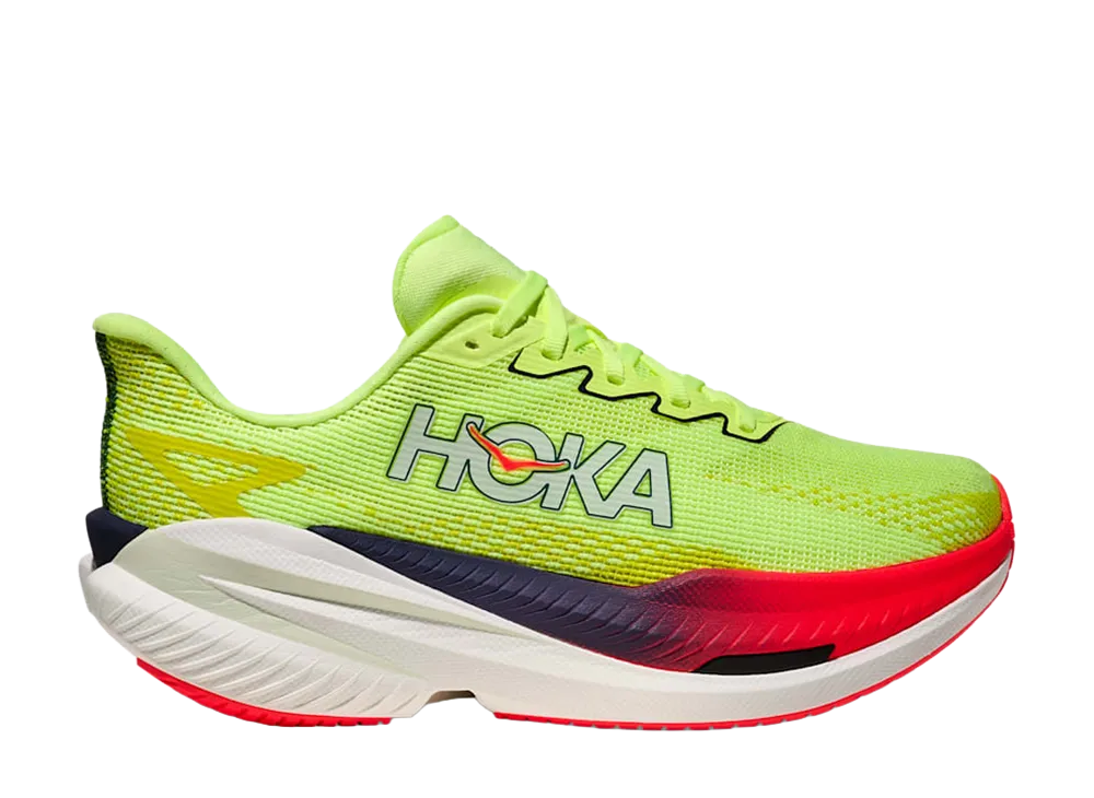 ホカ ウィメンズ マッハ X 3 "ネオンユズ/スクイッドインク"