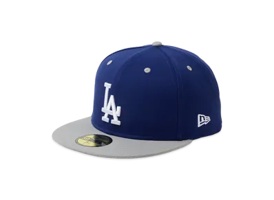 NEW ERA Powered by GORO NAKATSUGAWA (MIN-NANO) 59Fifty Los Angeles Dodgers "Dark Royal/Gray"