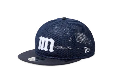 NEW ERA Powered by GORO NAKATSUGAWA (MIN-NANO) RC 9Fifty Flat Visor Double Mesh "Navy Mesh/Navy"