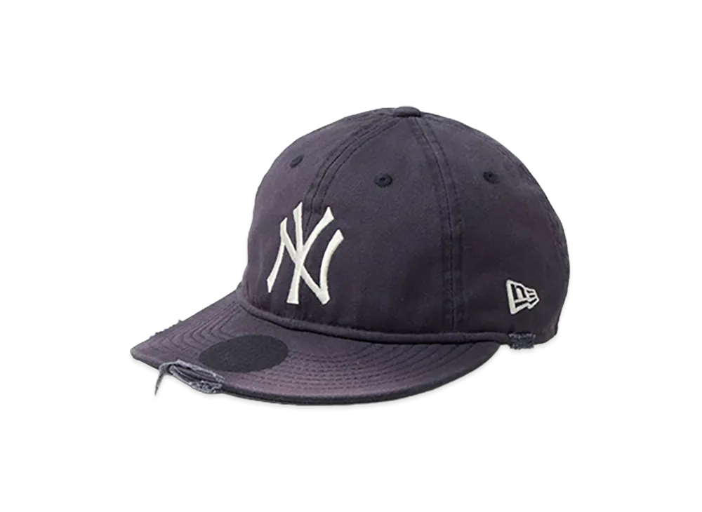 NEW ERA Powered by GORO NAKATSUGAWA (MIN-NANO) Youth 9Twenty Kids New York Yankees Damage / Packable Visor "Navy"