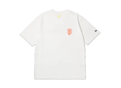 NEW ERA Powered by GORO NAKATSUGAWA (MIN-NANO) S/S Washed Cotton T-Shirt San Francisco Giants "Off White"