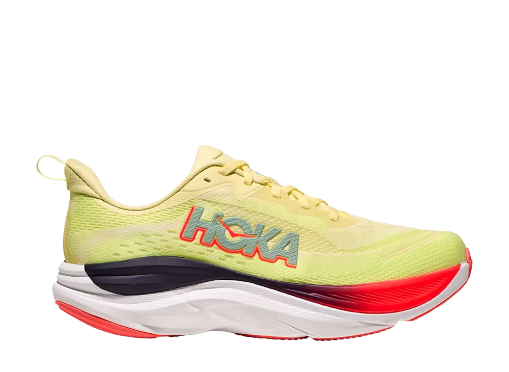 ホカ ウィメンズ スカイフロー "サンライト/ネオンユズ"