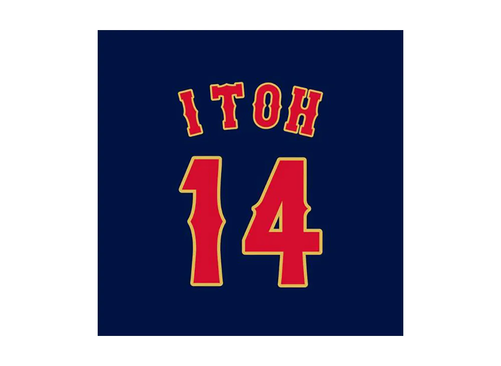 MIZUNO 2026WBC Hiromi Itoh 14 Replica Uniform (Visitor) "Navy"