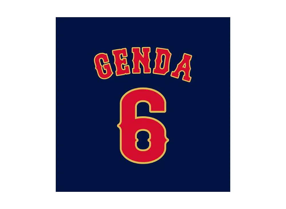 MIZUNO 2026WBC Sosuke Genda 6 Replica Uniform (Visitor) "Navy"