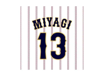 MIZUNO 2026WBC Hiroya Miyagi 13 Authentic Uniform (Home) "White"