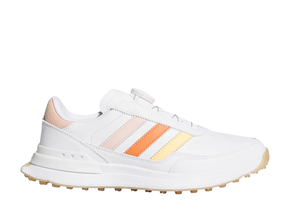 adidas Women's S2G 26 Boa Spikeless Golf "Cloud White/Blush Pink/Ice Tangerine"