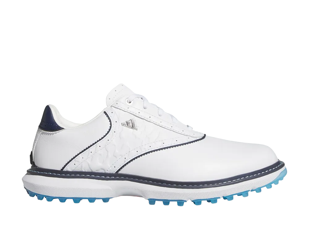 アディダス ウィメンズ MC70 スパイクレス ゴルフ "クラウドホワイト/カレッジネイビー/ルシッドレイブルー"
