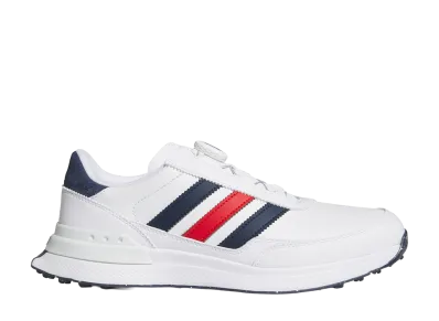 adidas S2G 26 Boa Spikeless Golf "Cloud White/Collegiate Navy/Better Scarlet"
