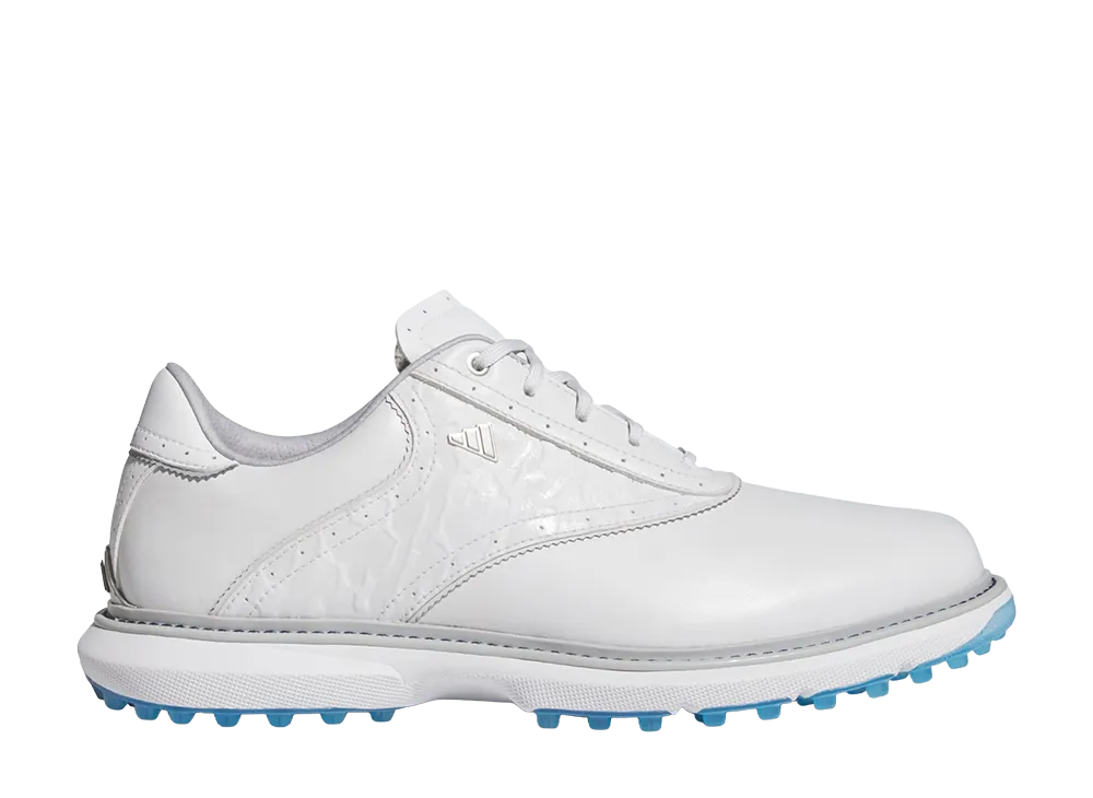 アディダス MC70 スパイクレス ゴルフ "ダッシュグレー/ハローシルバー/ルーシッドレイブルー"