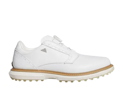 adidas MC70 Boa Spikeless Golf "Cloud White/Cardboard/Ice Tangerine"