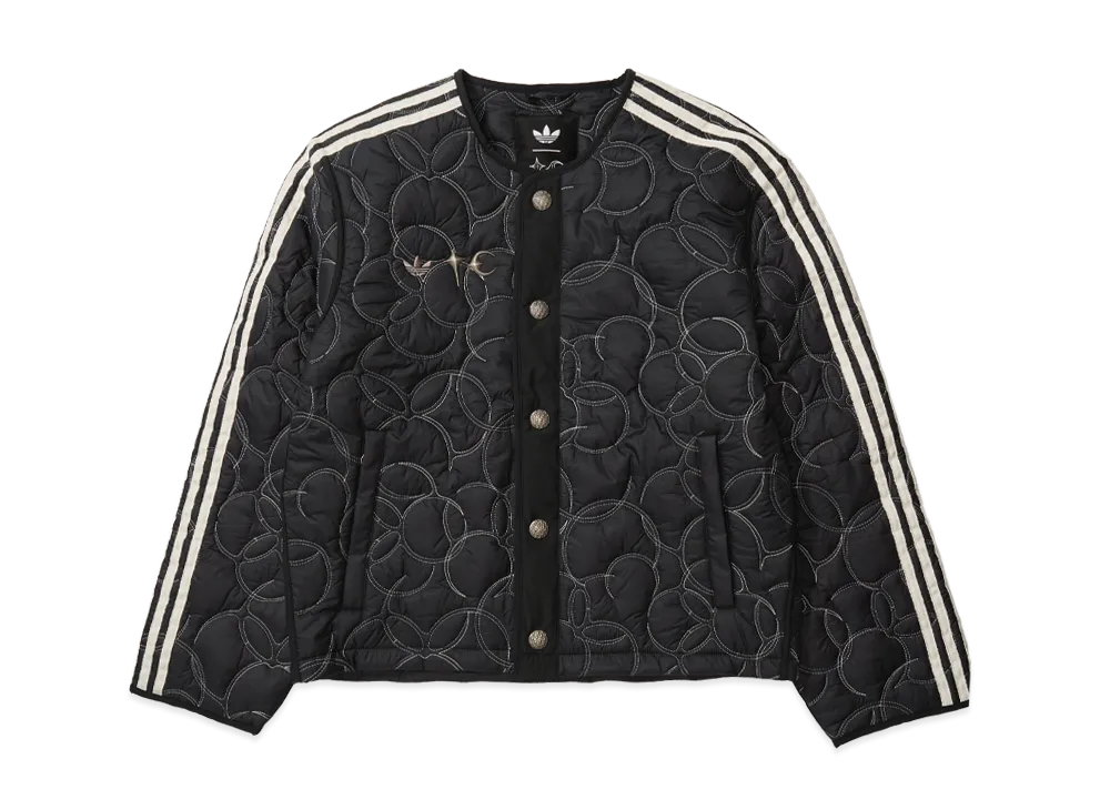 adidas x Thug Club Padded Jacket "Black/Silver Metallic"