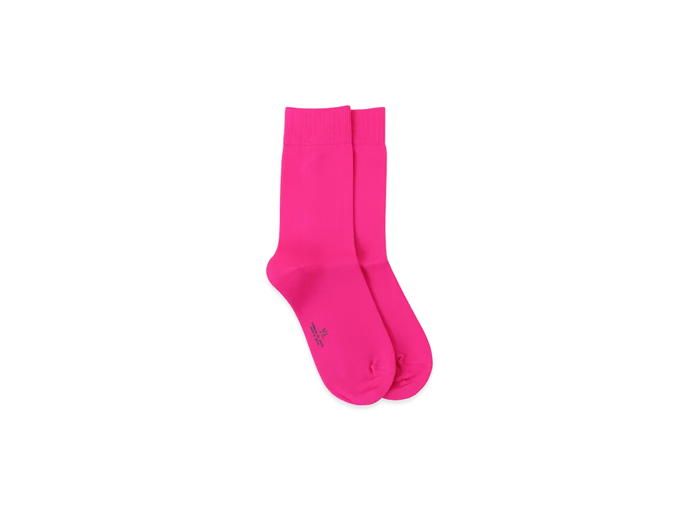Y's Nylon Jersey Classic Socks "Pink"