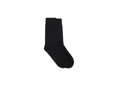 Y's Nylon Jersey Classic Socks "Black"