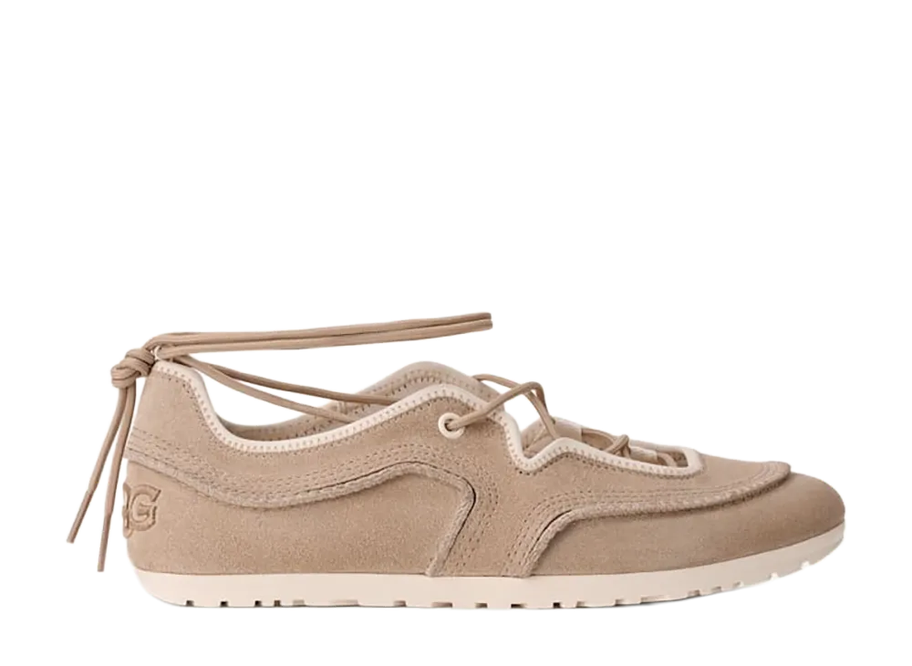 UGG Women's Quill Ballet Sneaker "Mustard Seed"