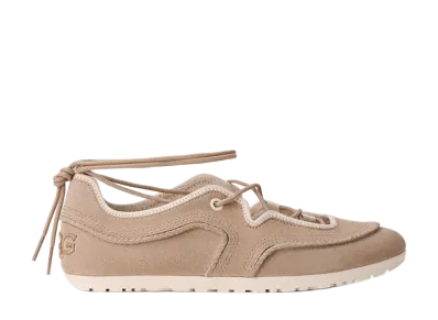 UGG Women's Quill Ballet Sneaker "Mustard Seed"