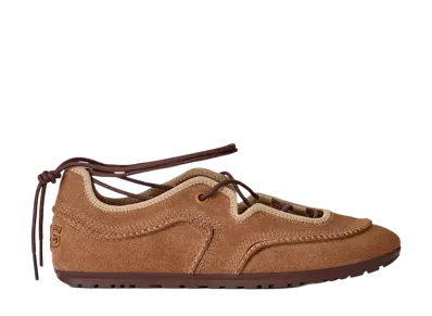 UGG Women's Quill Ballet Sneaker "Chestnut/Sand"