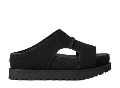 UGG Women's Goldenstar Hi Cutout Slide "Black"