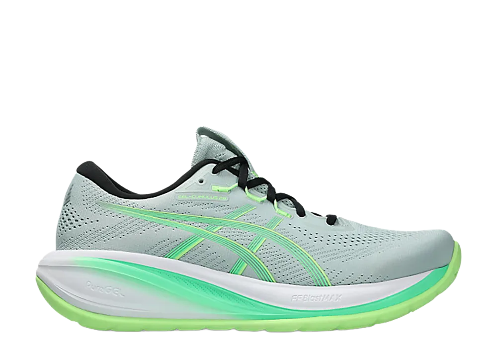 アシックス ゲルキュムラス 28 "コールドモス/バイタルグリーン"