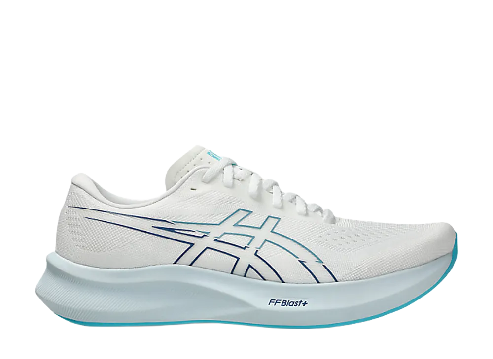 Asics EvoRide Speed 3 Wide "White/Saba Blue"
