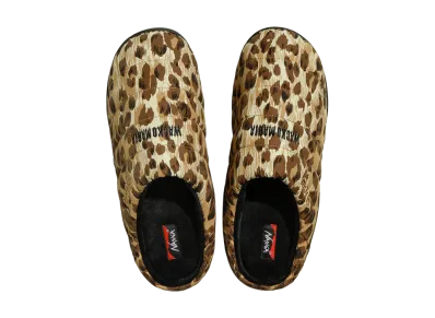 WACKO MARIA x NANGA x SUBU LEOPARD Winter Sandal "Beige"