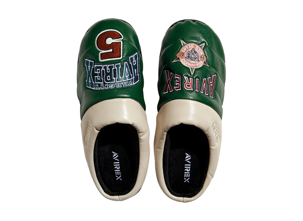 AVIREX x SUBU Vegan Leather Sandal "Green"