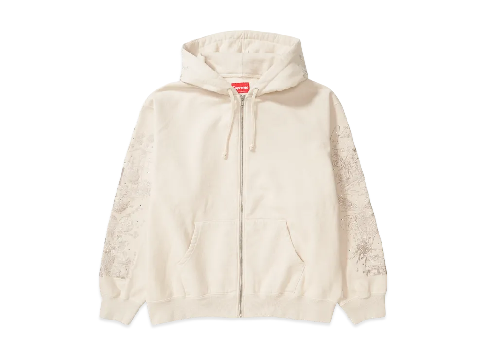 Supreme AOI Zip Up Hooded Sweatshirt 