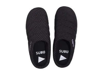 and wander × SUBU Reflective Rip Permanent Sandal "Black"
