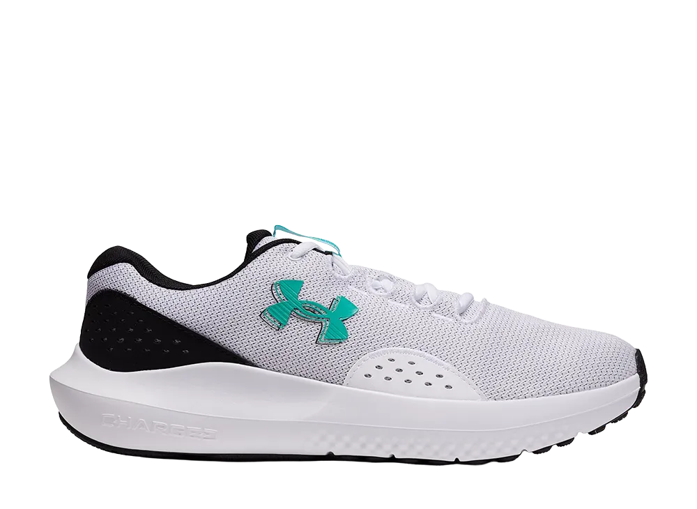 アンダーアーマー UAチャージド サージ4 "ホワイト/ブラック/グリーンモード"