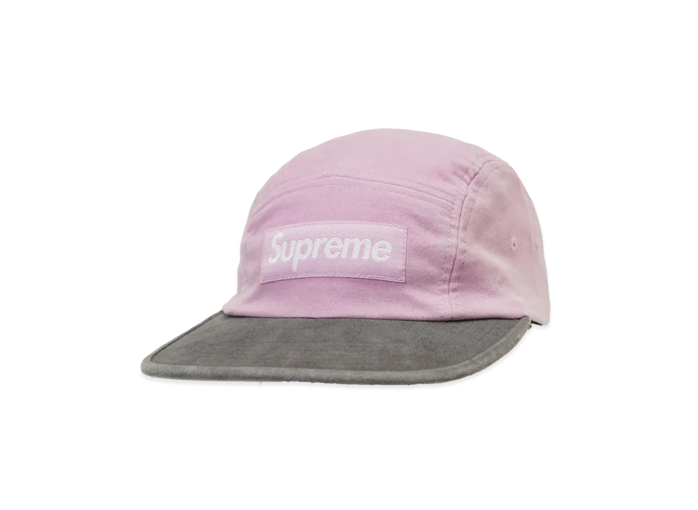 Supreme 2-Tone Moleskin Camp Cap "Light Pink"