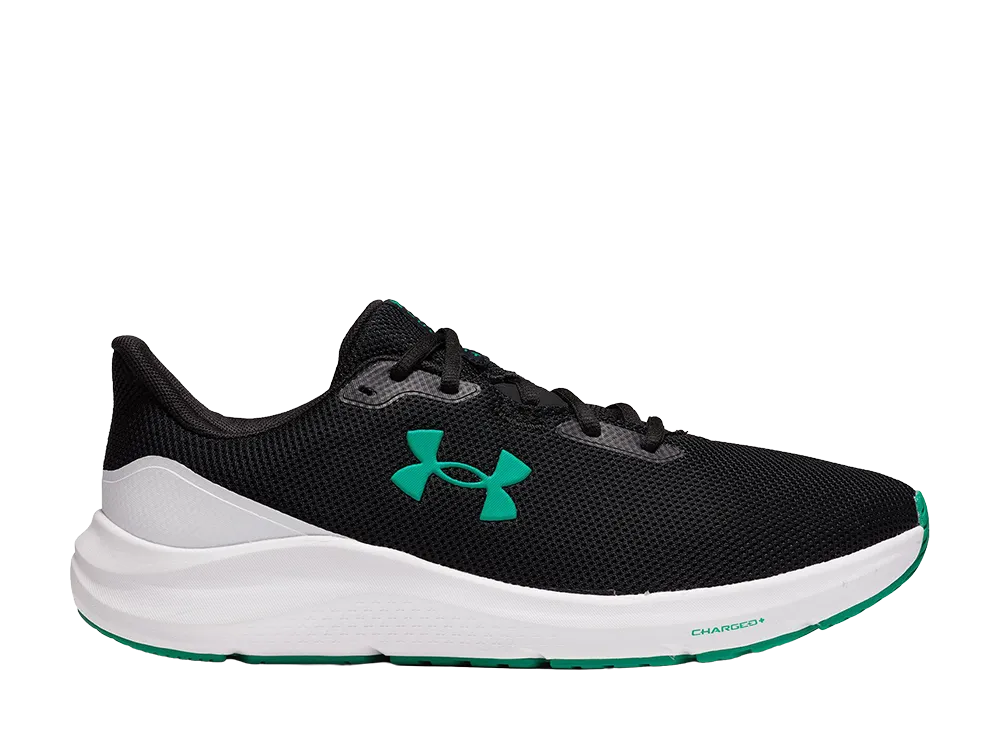 アンダーアーマー UAチャージド パスート4 "ブラック/ホワイト/タイダイグリーン"
