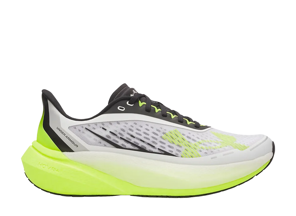 アンダーアーマー UAベロシティ ディスタンス "ホワイト/ハイビスイエロー"