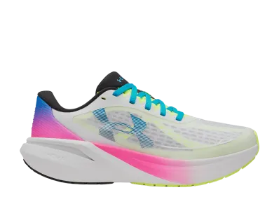 Under Armour Women's UA Velociti Pace "White/Rebel Pink/Capri"
