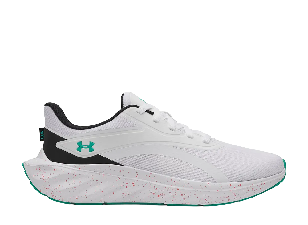 アンダーアーマー UAアシェンド "ホワイト/ブラック/グリーンモード"