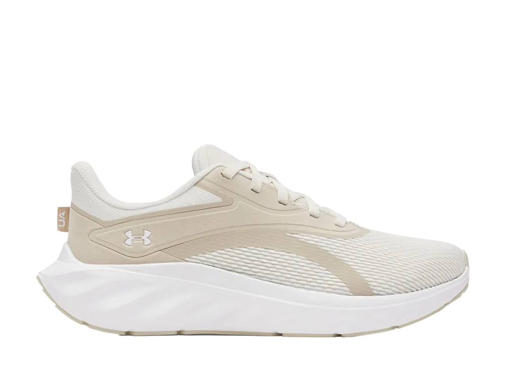 アンダーアーマー ウィメンズ UAアシェンド "サミットホワイト/カーキベース"