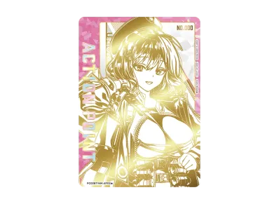 アクションポイントカード (ネオン) ☆ 直筆サイン・シリアルNo.入り アクションポイントカード (ネオン) ☆ 直筆サイン・シリアルNo.入り