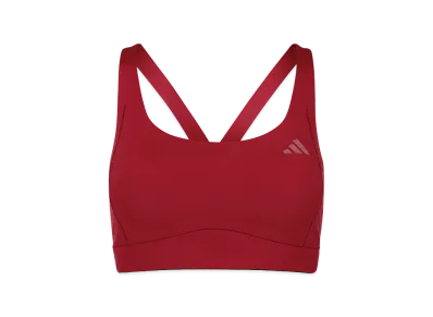 Entire Studios x adidas Optime Training Bra Medium Support "Active Maroon"