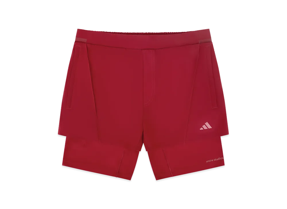 Entire Studios x adidas D4T Training 2In1 Shorts "Active Maroon"