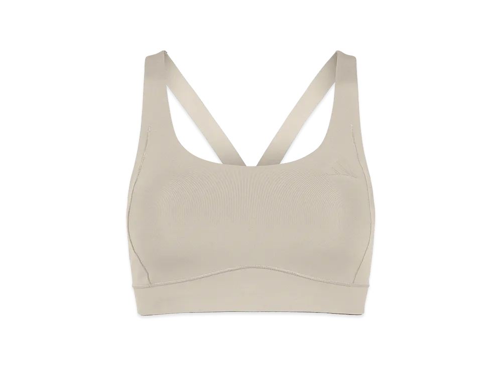 エンタイアスタジオ x アディダス オプタイム トレーニングブラ ミディアムサポート "パティベージュ"