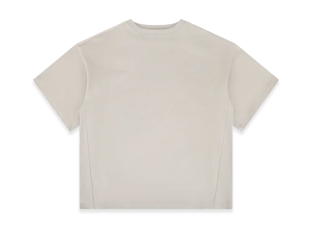 エンタイアスタジオ x アディダス ユニフォーム オーバーサイズ Tシャツ "ライトブラウン"