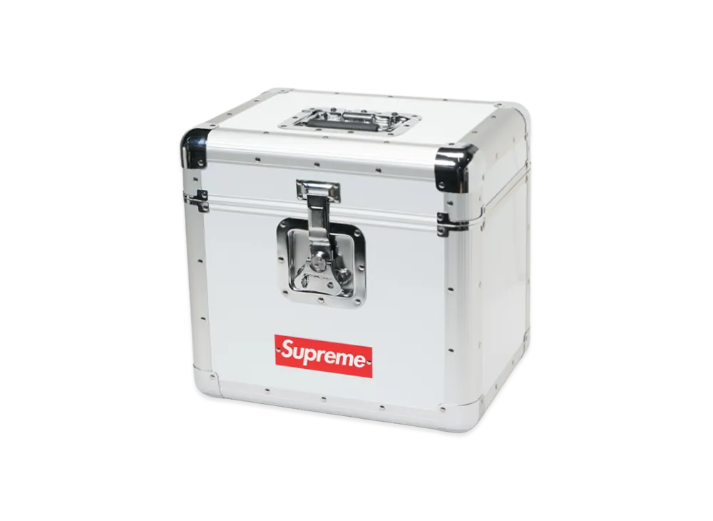 シュプリーム x オデッセイ レコード ケース "シルバー"