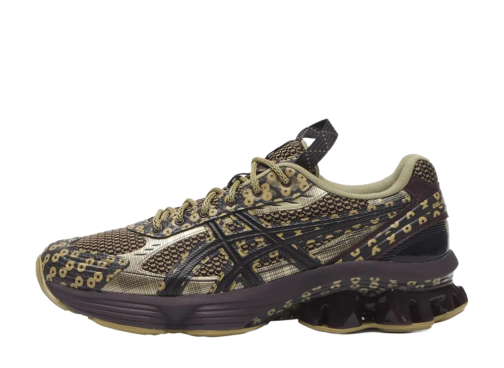 キコ コスタディノフ スタジオ アシックス US7-S ゲルキネティック フルーエント "ベニイモパープル/レモングラス"