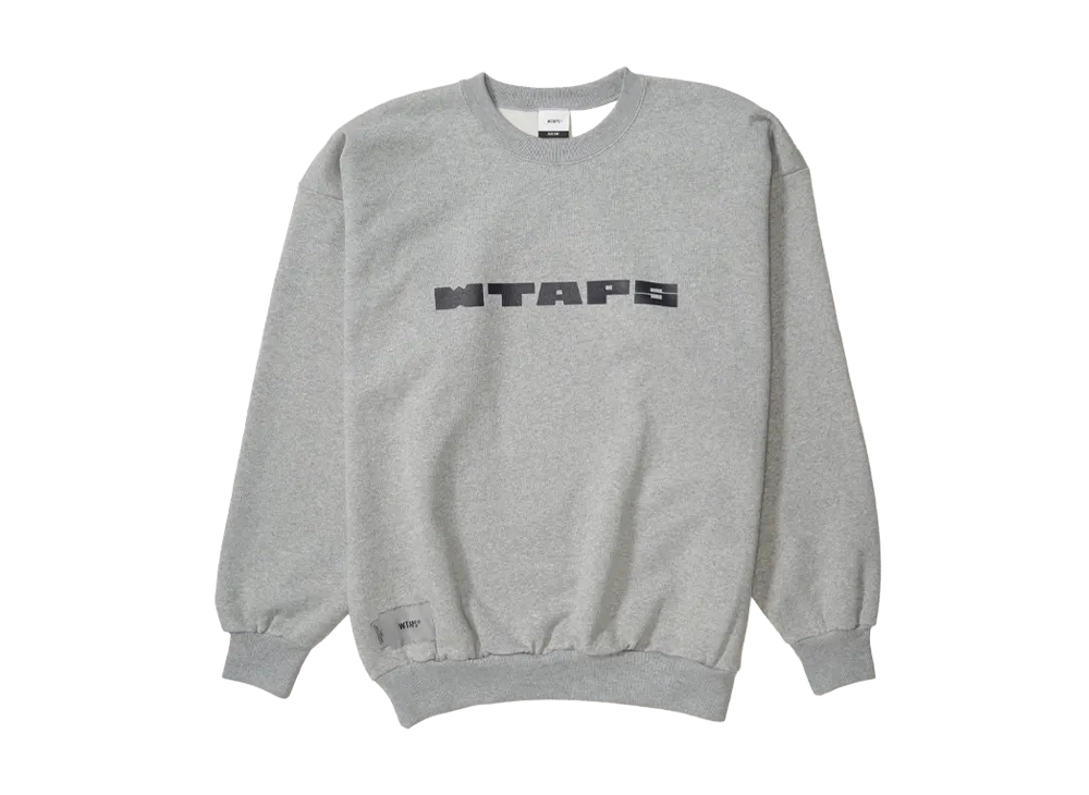 WTAPS Brick / Sweater / Cotton "Ash Gray"