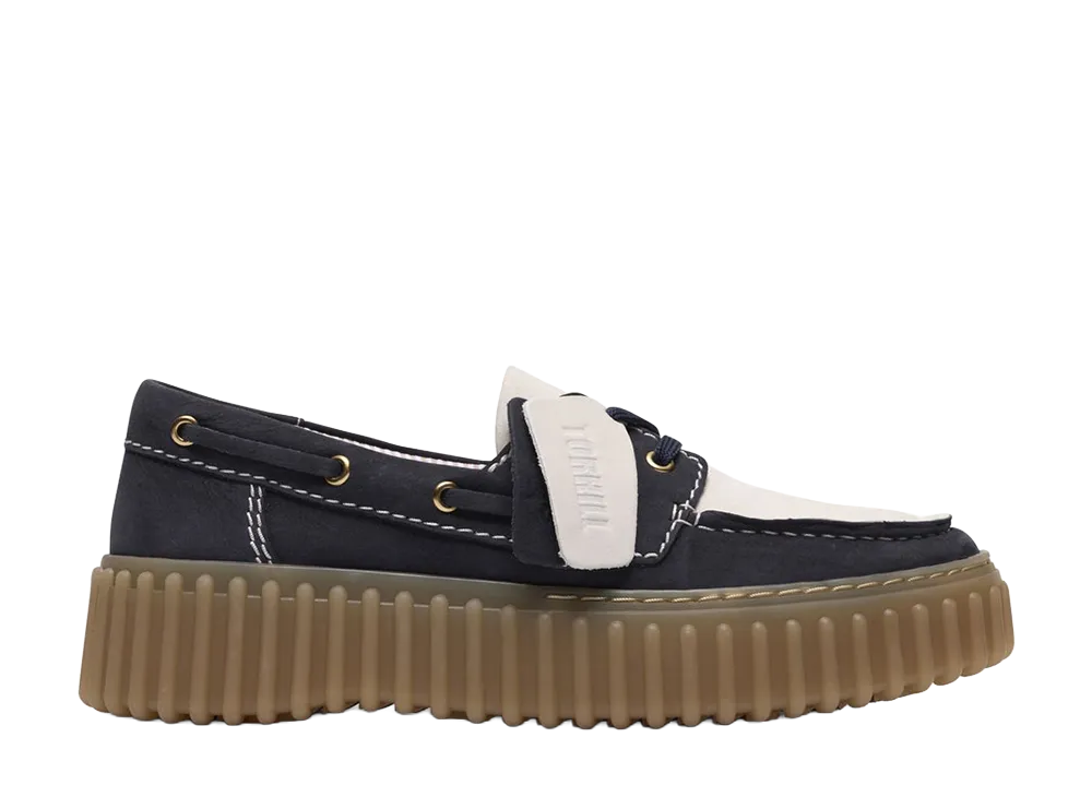 クラークス トーヒルボート "ネイビーコンビ"