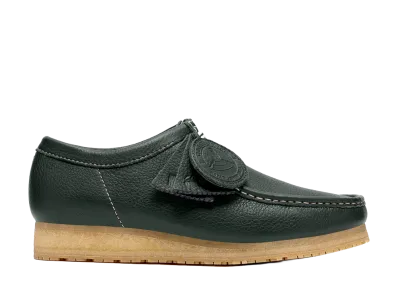 Clarks Wallabee RB "Dark Green Lea"