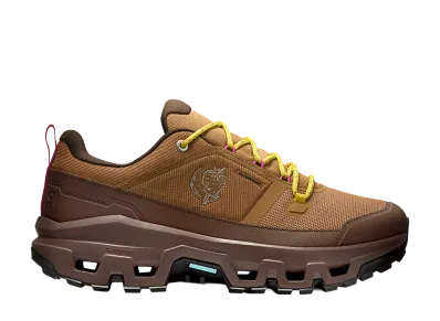 Sky High Farm Goods × On Women's Cloudrock Low Waterproof "Sphinx/Chestnut"