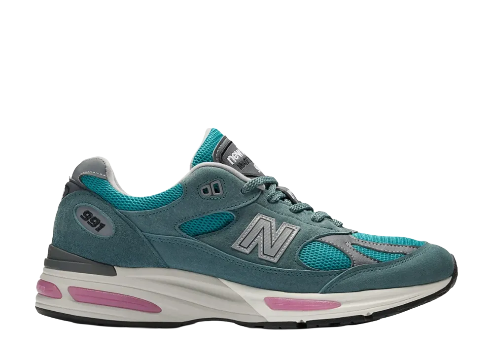 New Balance 991 Made in UK "Porcelain Green/Trooper"